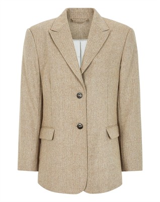 SRGreta Loose Blazer - Toasted Coconut